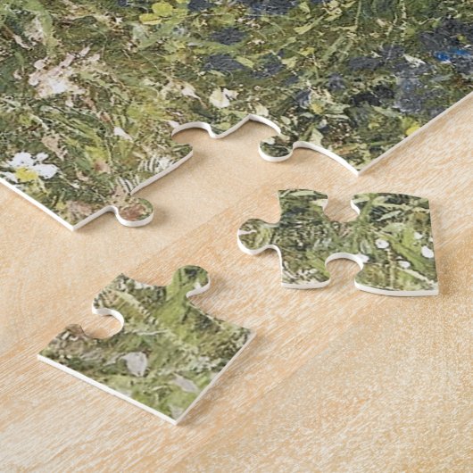 Weiland,  olieverf op doek, beeldende kunst legpuzzel (Zijkant)