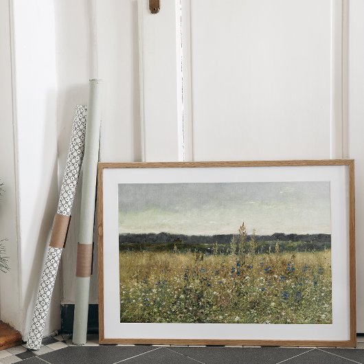 Weiland,  olieverf op doek, beeldende kunst poster