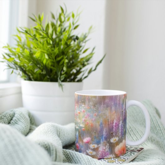 Weiland van bloemen koffiemok