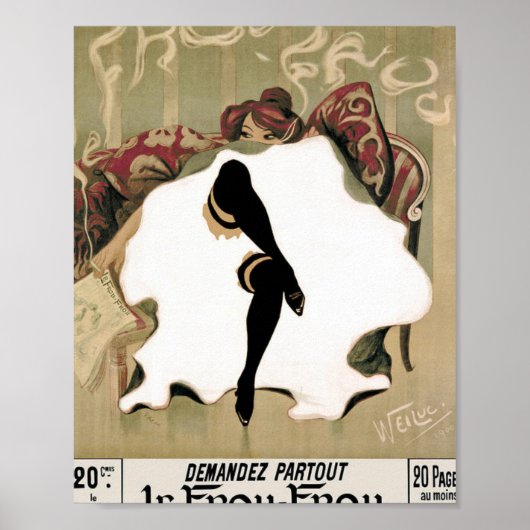 Weiluc - Le Frou-Frou Poster (Voorkant)