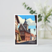 Weimar Duitsland Reizen  Illustratie Briefkaart (Staand voorkant)