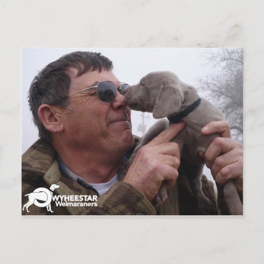 Weimar Kisses voor Cliff Briefkaart (Voorkant)