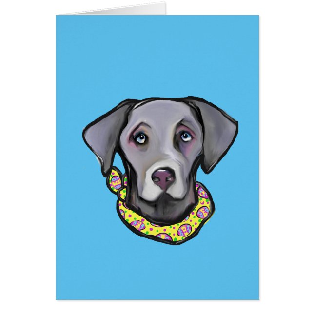 Weimarana Easter (Voorkant)