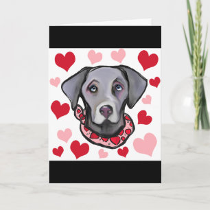 WEIMARANA FEESTDAGEN KAART