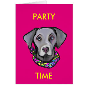 WEIMARANA MARDI GRAS