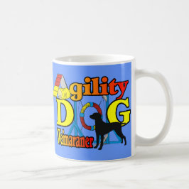 Weimaraner Agility Shirten Gifts Koffiemok