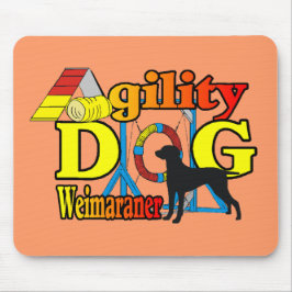 Weimaraner Agility-shirts Geschenken Muismat