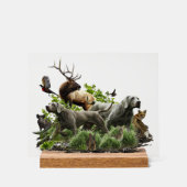 Weimaraner Art Acryl Bord (Voorkant)