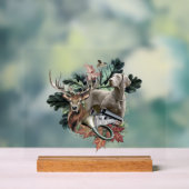 Weimaraner Art Acryl Bord (Neutraal)