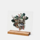 Weimaraner Art Acryl Bord (Hoek)