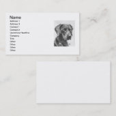 Weimaraner Art Visitekaartje (Voorkant / Achterkant)