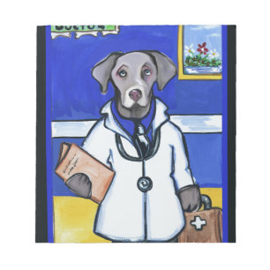 WEIMARANER ARTSEN NOTITIEBLOK