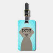 Weimaraner Bagagelabels (Voorkant verticaal)