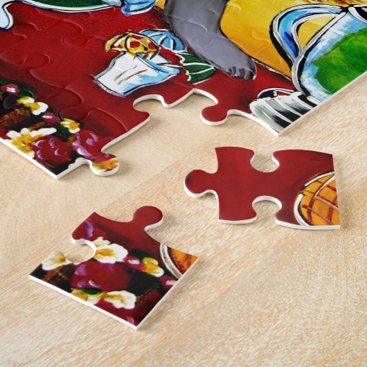 Weimaraner Bartender Legpuzzel (Zijkant)