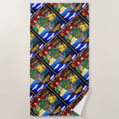 Weimaraner Bartender Strandlaken (Voorkant)