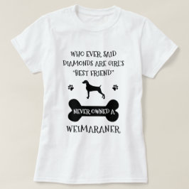 Weimaraner beste vriend t-shirt