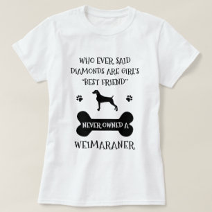 Weimaraner beste vriend t-shirt
