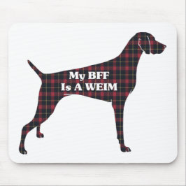 Weimaraner BFF Muismat