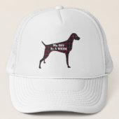 Weimaraner BFF-Pet Trucker Pet (Voorkant)