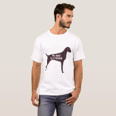 Weimaraner BFF T-shirt (Voorkant volledig)