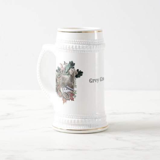 Weimaraner Bierpul (Voorkant links)