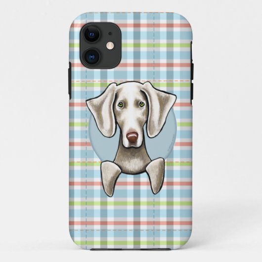 Weimaraner Bleek Play Case-Mate iPhone Case (Achterkant)