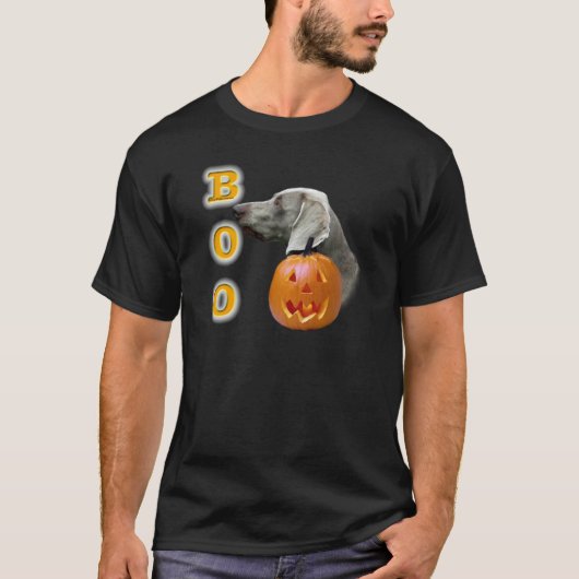 Weimaraner Boo T-shirt (Voorkant)