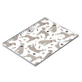 Weimaraner-Botten en Notitieboek poten (Linkerzijde)