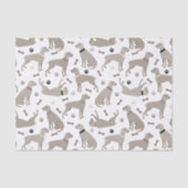 Weimaraner-Botten en -papier Tissuepapier (Voorkant)