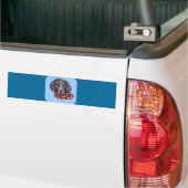 Weimaraner Bumpersticker (Op Truck)