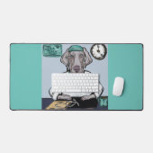 Weimaraner Bureaumat (Keyboard & Muis)