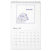 Weimaraner Calendar van Candra Kalender (Feb 2027)