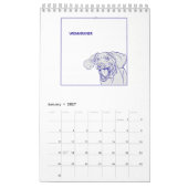 Weimaraner Calendar van Candra Kalender (Jan 2027)