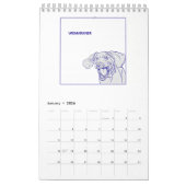 Weimaraner Calendar van Candra Kalender (Jan 2026)