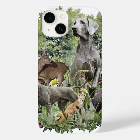 Weimaraner Case-Mate iPhone Case (Achterkant)