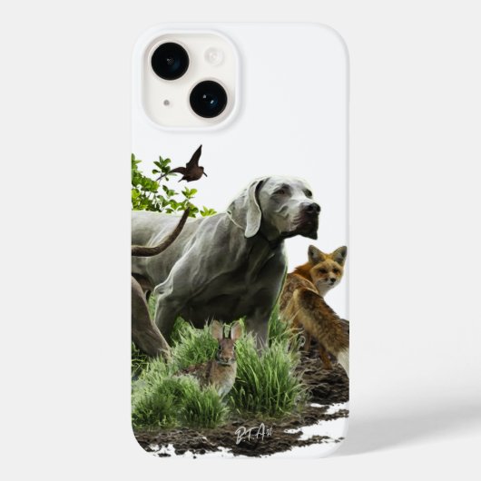 Weimaraner Case-Mate iPhone Case (Achterkant)