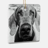 ***WEIMARANER** CHRISMAS ORNAMENT (Rechts)
