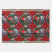 Weimaraner Christmas Deken (Voorkant)