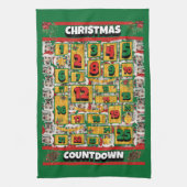 Weimaraner Counterdown Kerstmis Advent Calendar Do Theedoek (Verticaal)