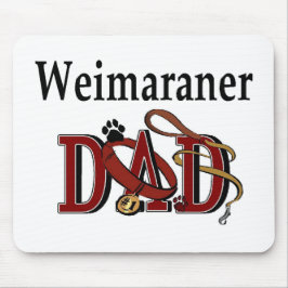 Weimaraner Dad Gifts Muismat