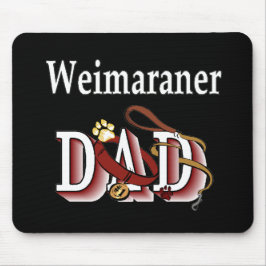 Weimaraner Dad Gifts Muismat