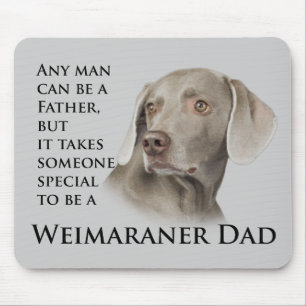 Weimaraner Dad Magnet Muismat