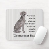 Weimaraner Dad Mousepad Muismat (Met muis)
