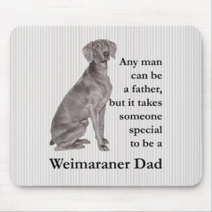 Weimaraner Dad Mousepad Muismat