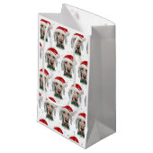 Weimaraner Dog Breed Christmas Stars Klein Cadeauzakje (Voorkant Gekanteld)