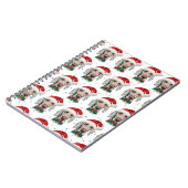 Weimaraner Dog Breed Christmas Stars Notitieboek (Linkerzijde)