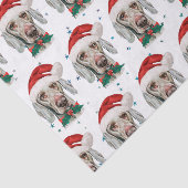 Weimaraner Dog Breed Christmas Stars Tissuepapier (Detail)