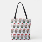 Weimaraner Dog Breed Christmas Stars Tote Bag (Achterkant)