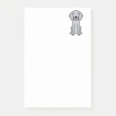 Weimaraner Dog Cartoon Post-it® Notes (Voorkant)