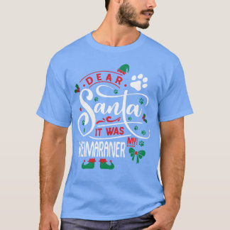 Weimaraner Dog Christmas Hondenras meisje T-shirt